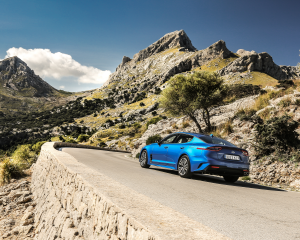 Kia Stinger blue dynamic  (31)